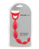 Hustler devious devil anal beads - red