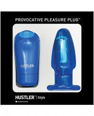 Hustler provocative pleasure plug – blue