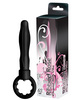 Elegant Slim Vibe Ribbed Rose Black