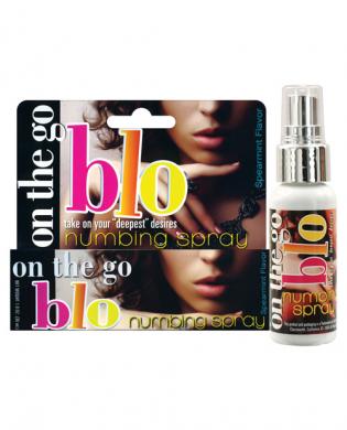 On the go blo numbing spray
