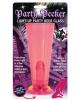 Party pecker light-up beer glass - red