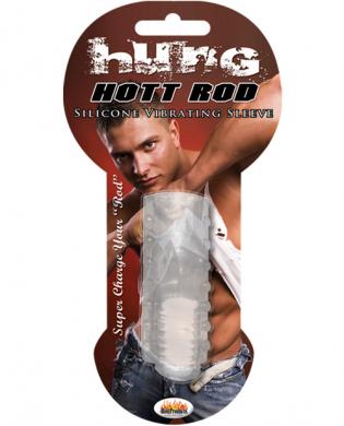 Hung – man tools hot rod silicone sleeve – clear