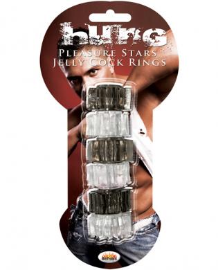 Hung – pleasure stars black/clear