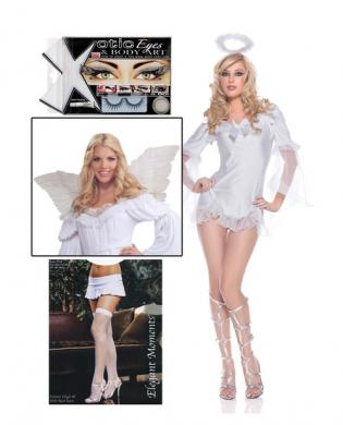 Halloween small wings angel costume combo  ml
