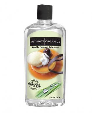 Intimate organics vanilla caramel lubricant – 120 ml
