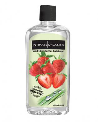 Intimate organics wild strawberries lubricant – 120 ml