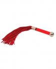 Suede red whip