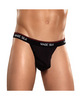 100 Silk Micro Thong Black Xl