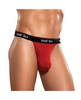 100 Silk Micro Thong Red Md