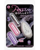 Passion bullet w/2 textured sleeves