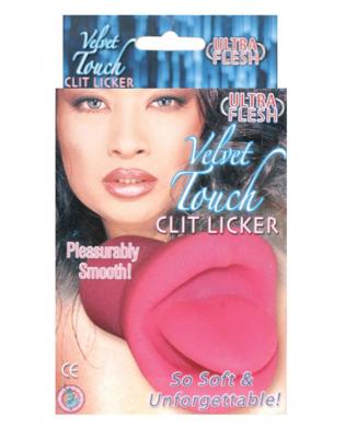 Velvet touch clit licker – pink