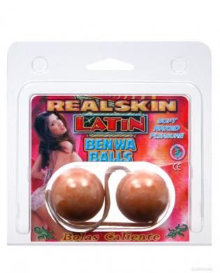 Real skin latin ben-wa balls