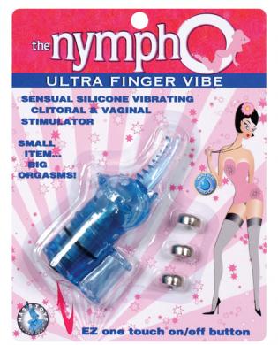 The nympho ultra finger vibe – blue