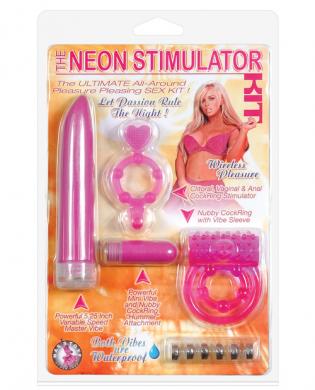 The neon stimulator kit – fuchsia