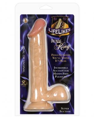 Lifelikes 9in royal king w/suction cup