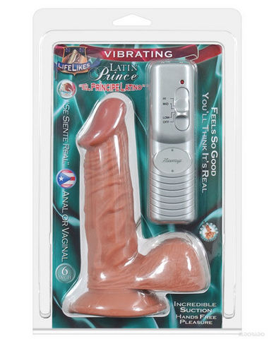 Latin vibrating prince lifelike
