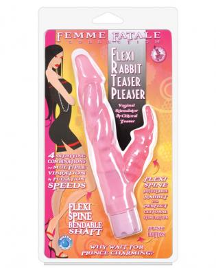 Femme fatale flexi rabbit teaser pleaser bubblegum