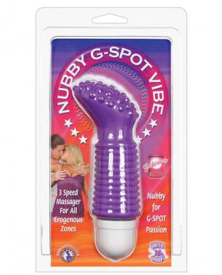 Nubby g-spot vibe – purple
