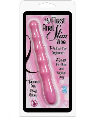 My first anal slim vibe – pink
