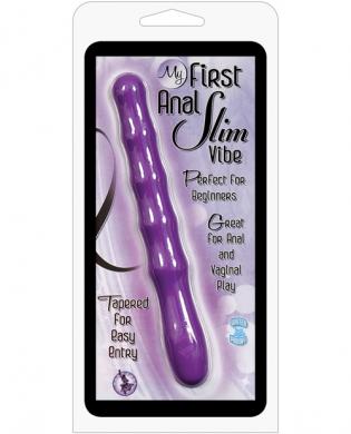 My first anal slim vibe – purple