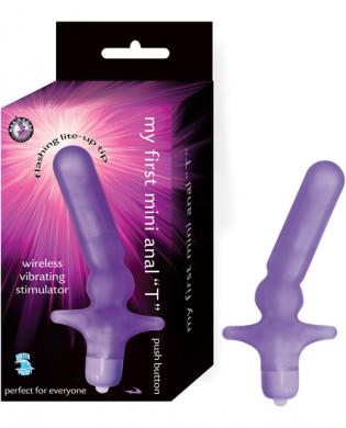 My first mini anal t – purple