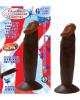 Real skin afro american whoppers 6in - brown