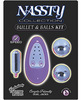 Nassty Collection Bullet And Balls Kit - Purple