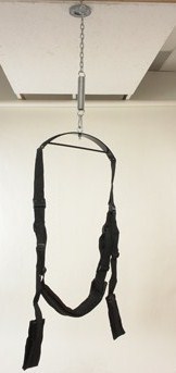 Fantasy sex swing - black