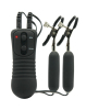Fetish fantasy nipple clamps vibrating