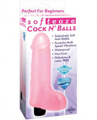 Soft teaze cock n’ balls – pink