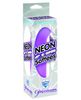 5in Neon Jr G spot Waterproof Softee Purple