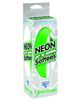 5in Neon Jr G spot Waterproof Softee Green
