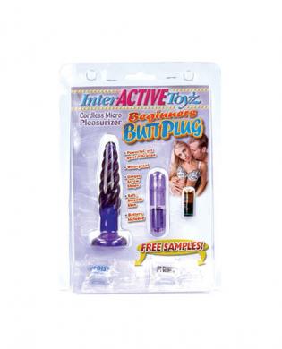Ready-4-action beginner butt plug – purple