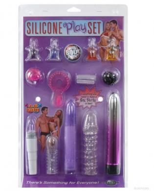 Silicone play set