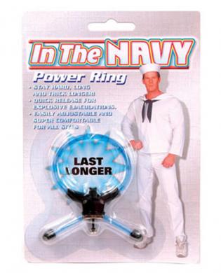 In the navy power ring – blue
