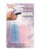 His/her lust fingers-pink,blue 2 finger sleeves, 1 ea color
