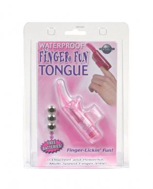 Finger fun tongue – pink