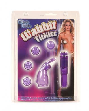Mini mite wabbit tickler – purple