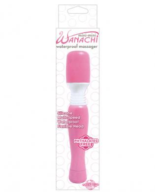 Mini-mini wanachi waterproof massager - pink