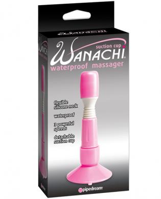 Wanachi w/suction cup – 3 speed pink