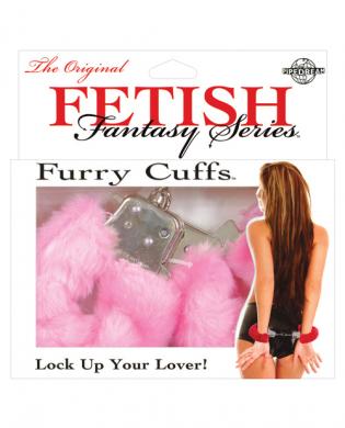 Fetish fantasy series furry cuffs – pink
