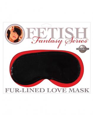 Fetish fantasy series fur-lined love mask