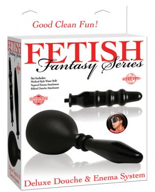 Fetish fantasy series deluxe douche and enema system