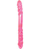 Basix 16in double dong - pink