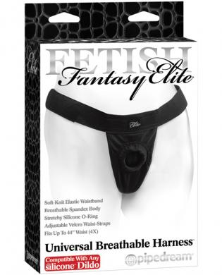 Fantasy elite universal breathable harness – compatable w/any silicone dildo