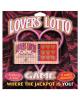 Lovers lotto scratch ticket game - pack of 12 cards