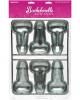 Pecker cup cake pan 6 piece