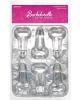 Bachelorette party disposable pecker cup cake pans - pack of 2