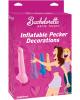Inflatable pecker decorations 4 piece