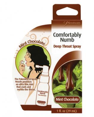 Comfortably numb deep throat spray – mint chocolate